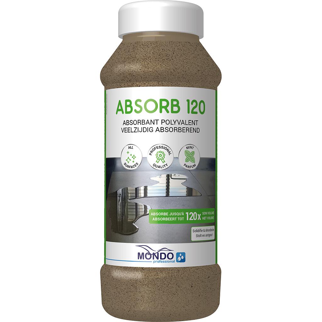 ABSORB120 - ABSORBEERMIDDEL/LUCHTVERFRISSER - MUNT - 6x600GR