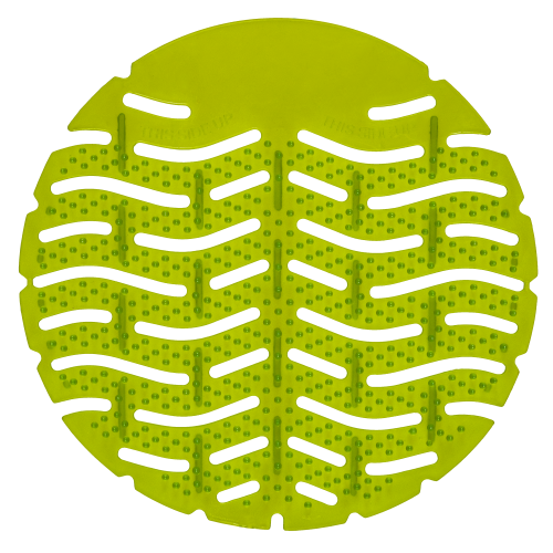 MTS - Tapis urinoir anti-splash - vert - pomme - 10pces