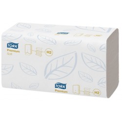 Tork Xpress® Zachte Multifold Handdoek 2-laags Wit H2 Premium 21 x 150 vellen