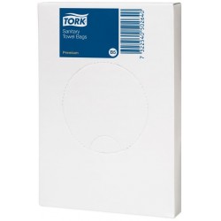Tork Sacs Protection Hygiène Féminine Blanc Plastique B5 48x25 pièces
