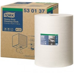 Tork Heavy-Duty Rouleau Combi Chiffon de Nettoyage 1-pli 106,4mx31,5cm W1/W2/W4