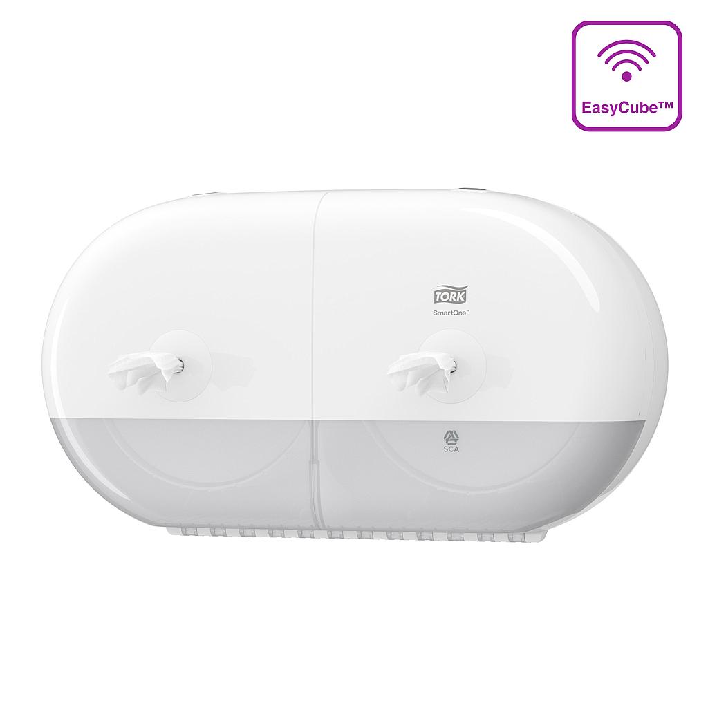 Tork SmartOne® Mini Twin Toiletpapier Dispenser Kunststof Wit T9-stuks